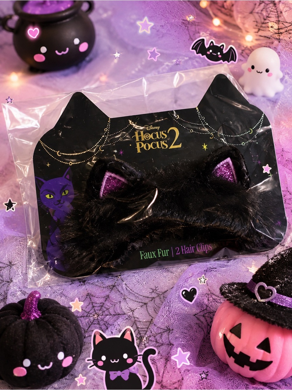 ColourPop x Disney Hocus Pocus 2 Cat Ear Hair Clips – Limited Edition